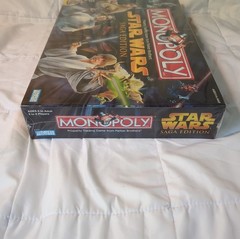 Monopoly Star Wars Saga Edition Board Game Parker Brothers 2005 Brand New Sealed