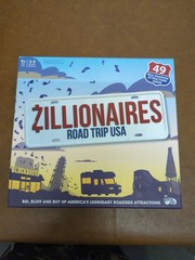 Zillionaires Road Trip USA Board Game For 2-5 Players Ages 8+ By Big Potato Game