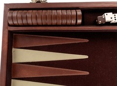 Vintage Pro Tournament Backgammon Set For Restoration 70-80s 23.5″ 1.4″ Checkers