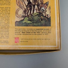 Vintage Avalon Hill Source Of The Nile Strategy Board Game 1979 USA Multicolor