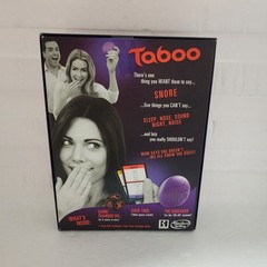 Hasbro Taboo: The Game of Unspeakable Fun! Party Game New Board Game Adult Teen