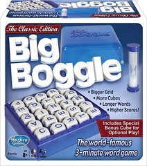 BIG BOGGLE Classic Edition Word Game – Family Game Night Kids 8+ & Adults