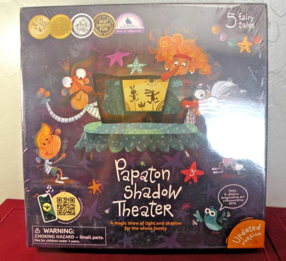 Papaton Shadow Theater Unrated Version 2019 Papaton Kids Ages 3+ New Sealed