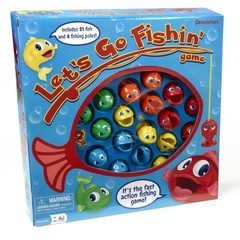 Let’s Go Fishin’ Game by Pressman – The Original One Size, Multicolor