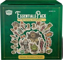 Hard Flat Minis for DND Miniatures with Bases | 28mm – 32mm Scale Dungeons…