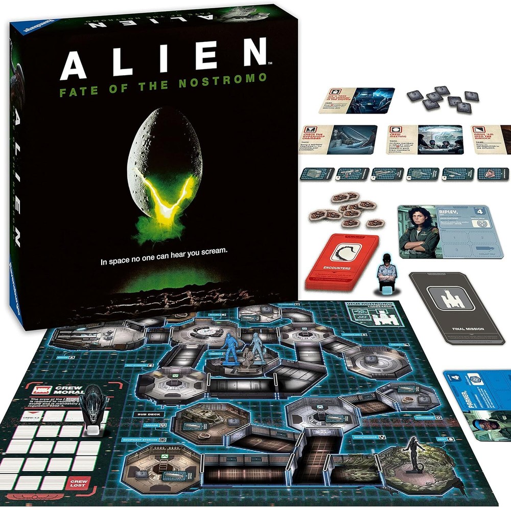 Alien: Fate Of The Nostromo Juego De Mesa Para Edades De 10 Anos En Adelante –