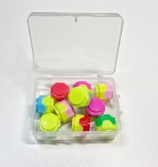 2SET=(Case+10P) x 2 Gonggi Korean traditional Stone Squid Konggi Catching Game