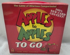 Mattel Apples To Apples To Go Game Age 12 Year And Above 4 To 8 Players