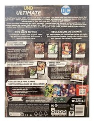 UNO ULTIMATE DC Card Game with Collectible Foil Cards Mattel Games Super Heroes
