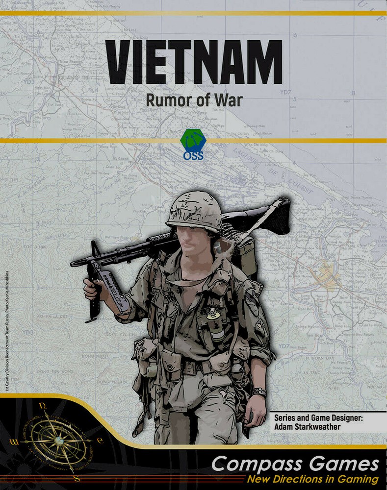 Compass Games Vietnam: Rumor of War Brand New In Shrink Wrap Fast Shipping