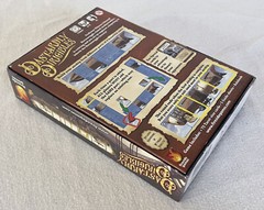 2016 DASTARDLY DIRIGIBLES Steampunk Airship Building Card Game EUC Complete