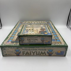Rio Grande Games Faiyum Board Game & Privileges Expansion New Sealed Bundle