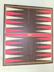 Ridley’s Games Room BACKGAMMON The Ancient Game Of Cunning Strategy EUC/Open-Box