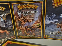 NEW Large Teir Hasbro HeroQuest Main Game System With 6 Expansions Mega Bundle