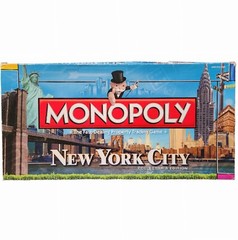 Monopoly New York City Collectors Edition Board Game – Missing Parts SOLD AS IS