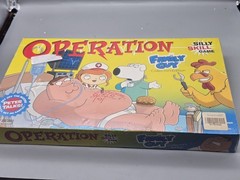 Family Guy Collector’s Edition Talking Operation, 2010 Game Hasbro, New