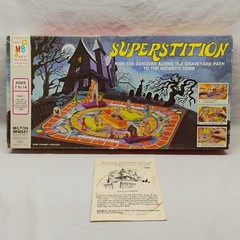 Instructions Manual Superstition Milton Bradley 1977 Board Game Replacement