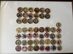 219 Tazos / Mexican Pogs lot