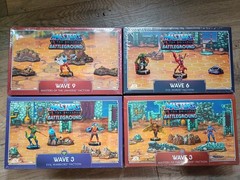 Masters of the Universe Battlegrounds Wave 3, 6, 9 + King Randor & Queen Marlena
