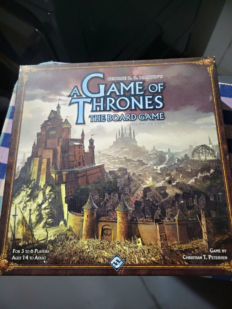 Fantasy Flight Games A Game of Thrones Board Game Second Edition Ages 14+