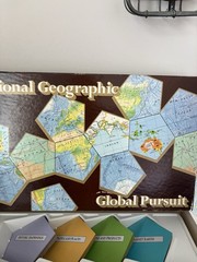 National Geographic Global Pursuit Game 1987 Complete Game Perfect Condition