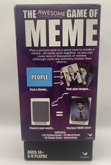 The Awesome Game of Meme Word Cards Game Box Ages 14+ 3-6 Players Cardinal BNIP