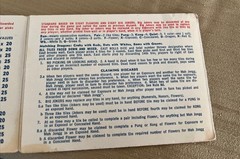 National Mah Jongg League 1973-74 Official Hands & Rules Card
