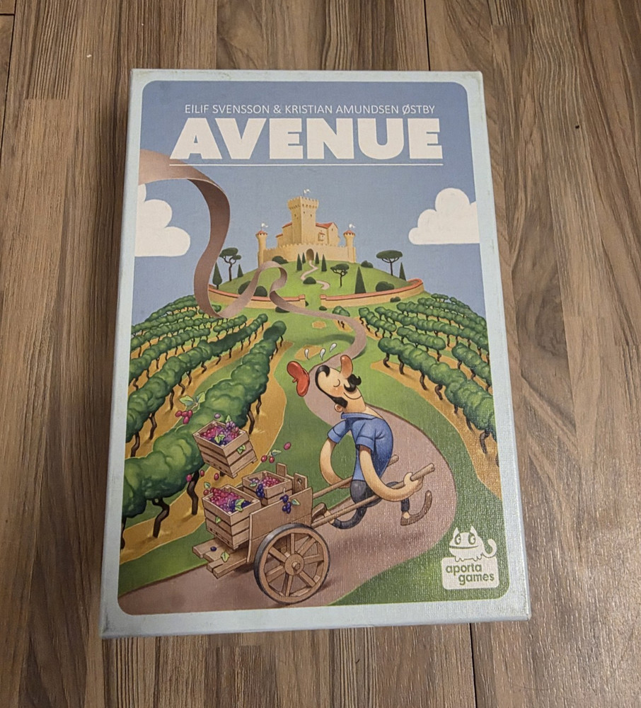Avenue Board Game – Strategy Theme Tabletop Board Game by Aporta Games