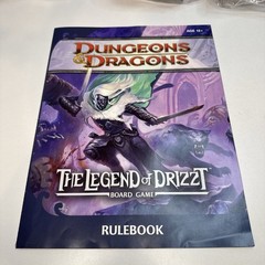 Dungeons & Dragons the Legend of Drizzt Board Game Complete very clean VG COND.