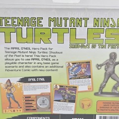 IDW TMNT Shadows of the Past April O’Neil Hero Pack Board Game Expansion New
