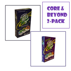 Core Game/Beyond Mission to Planet Hexx 2 Pack – Game & Expansion + 5 Dice Set