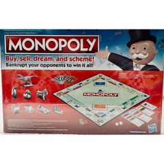 Hasbro Monopoly Board Game Unisex OS Multicolor New Classic Family Trading Game