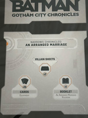 Batman Gotham City Chronicles Board Game Versus Mode + Villain Pack Kickstarter