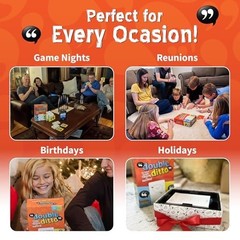 Family Party Game for 4-20 Players Ages 8 Up Award Winning Hilarious