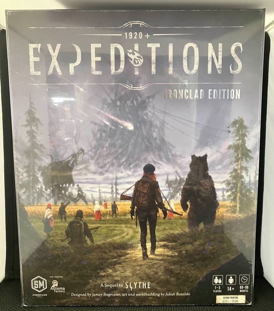 Expeditions Ironclad Edition Board Game by Stonemaier 2nd ED 761/9500 PoP