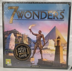 NIB 7 Wonders Antoine Bauza Repos Production 2010 Boardgam Colorblind Friendly