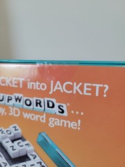 Upwords Game 2022 Version Strategic Word Building Board Game for All Ages