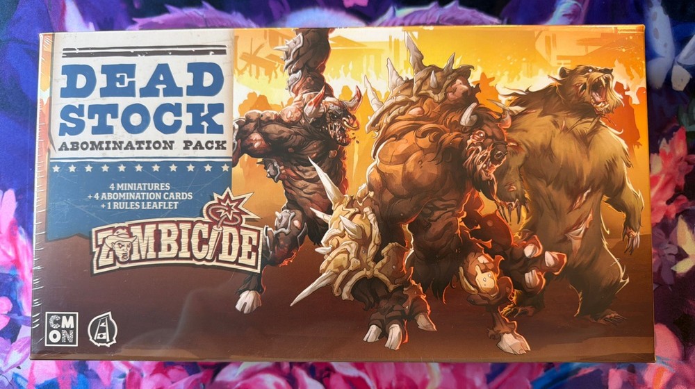New Sealed KS Exclusive CMON Dead Stock Abomination Pack Zombicide Undead Alive