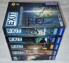 EXIT The Game Lot Of 7 – Excellent Condition Escape Jigsaw Puzzle Games Kosmos
