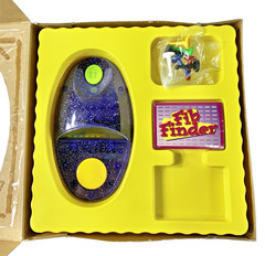 Teen Game Electronic Fib Finder Vintage Pressman 2000 Board Game Open Box
