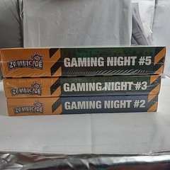 Zombicide Gaming Night #2 #3 #5 – CMON – Includes 3x Sets Of Rare Zombicide Dice