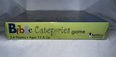 New Faith Kidz Bible Categories Game 2-4 players Age 12 and up Bible Knowledge