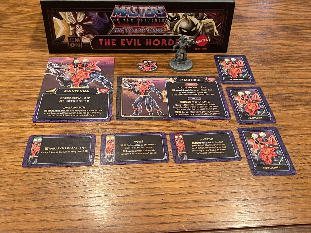 CMON MANTENNA – MASTERS OF THE UNIVERSE CLASH FOR ETERNIA Evil Horde He-Man MOTU