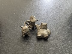 1999 Pokémon MONOPOLY Metal Character Figures Game Pieces – Nintendo Pewter