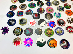 Pogs with Case (Lot of 95)