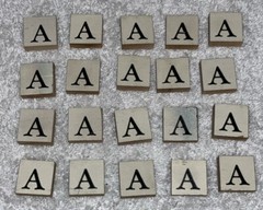 Rare Blue Box Parker Brothers “The Game of Anagrams” 1930’s Salem Edition