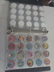 LOT of Vintage 1990’s POGS w/ Binder – 225 Pogs Total!