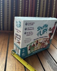 Shuffle Up! Soccer Fitness Game, 70 Skills, 14 Games-New