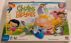 Board Game Chutes and Ladders For 2 to 4 Player Kids Age 3 to 7 Years Old Sealed