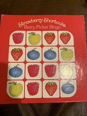 Vintage Strawberry Shortcake Game Basket 4 Berry Fun Games 1981 Parker Bros RARE